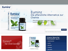 Tablet Screenshot of euminz.de